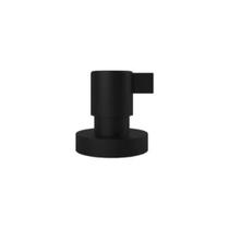 Acabamento Registro Base Docol 1/2" e 3/4" e 1" (Pequeno) Preto Fosco Color Ice Perflex Acabamento Registro Base Docol 1/2" e 3/4" e 1" (Pequeno) Preto Fosco Color Ice Perflex