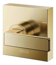 Acabamento Registro Base Docol Stillo Ouro Polido 00820543 Acabamento Registro Base Docol Stillo Ouro Polido 00820543