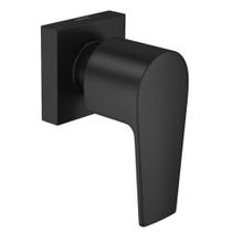 Acabamento Registro de Gaveta Até 1" Deca Level Black Matte