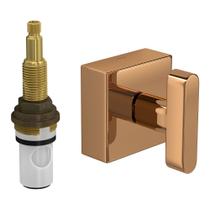 Acabamento Registro de Pressão 1/2" e 3/4" Soul Red Gold - 4916.GL38.PQ.RD