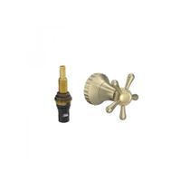 Acabamento Registro de Pressão para Lavatório 1/2" e 3/4" Pérola Summer Gold - 4916.SM108.PQ.MT Acabamento Registro de Pressão para Lavatório 1/2" e 3/4" Pérola Summer Gold - 4916.SM108.PQ.MT