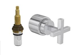 Acabamento Registro de Pressão Quadratta Clássica 1/2'' e 3/4" 4916.C85 - Deca