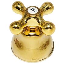 Acabamento Registro Deca Belle Époque Dourado 1/2" 3/4" e 1" - 4900D52PQ