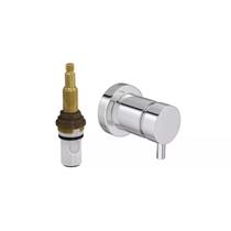 Acabamento Registro Deca de Pressão 1/2” e 3/4” Spin Cromado 4916.C72.PQ Acabamento Registro Deca de Pressão 1/2” e 3/4” Spin Cromado 4916.C72.PQ