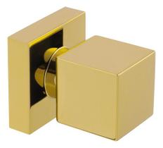 Acabamento Registro Deca Metal Quadrado Dourado Gold