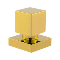 Acabamento Registro Deca Quadrado Dourado Brilhante Acabamento Registro Deca Quadrado Dourado Brilhante