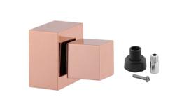 Acabamento Registro Geral Chuveiro 50mm 1.1/2 1.1/4 Quadrado Rose Gold Brilhante Banheiro Padrão Docol