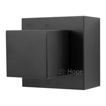 Acabamento Registro Metal Preto Fosco 50 mm Geral