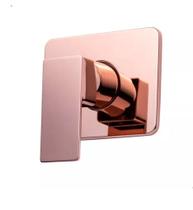 Acabamento registro monocomando quadra ducha higiênica rose gold Acabamento registro monocomando quadra ducha higiênica rose gold