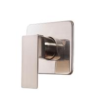 Acabamento Registro Monocomando Quadrado Para Docol Escovado