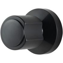 Acabamento Registro Padrão Docol Gaveta Ou Pressão Preto Fosco