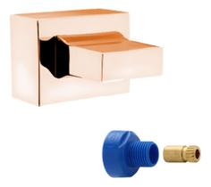 Acabamento Registro Padrão Docol Rose Gold Pollo