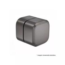 Acabamento Registro Pressão 1/2 3/4 com Mecanismo Deca You Quadrada Dark Antracite 4916.GF105.PQ.MT Acabamento Registro Pressão 1/2 3/4 com Mecanismo Deca You Quadrada Dark Antracite 4916.GF105.PQ.MT