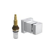 Acabamento Registro Pressão 1/2'' e 3/4'' Cubo 4916.C86.PQ Deca - COM RISCOS
