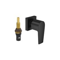 Acabamento Registro Pressao Level 1/2 E 3/4 C/ Black Matte - Deca