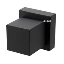 Acabamento Registro Quadrado ABS Preto Padrão Deca Acabamento Registro Quadrado ABS Preto Padrão Deca