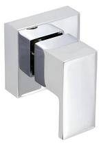 Acabamento Registro Quadrado LUXO Base DOCOL Cromado