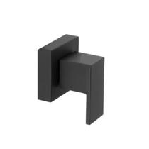 Acabamento Registro Quadrado Padrão Deca Preto Barcelona