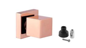 Acabamento Registro Quadrado Rose Gold Banheiro Chuveiro Docol Acabamento Registro Quadrado Rose Gold Banheiro Chuveiro Docol