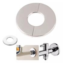 Acabamento Tampa Cromada Capa Decorativa Para Torneiras Banheiro Cozinha Inox Acabamento Tampa Cromada Capa Decorativa Para Torneiras Banheiro Cozinha Inox