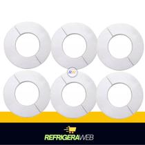 Acabamento Tubulação Arcondicionado Split Sem Tampa 55 Mm