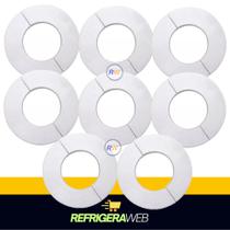 Acabamento Tubulação Arcondicionado Split Sem Tampa 55 Mm