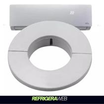 Acabamento Tubulação Arcondicionado Split Sem Tampa 55 Mm