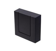 Acabamento Válvula Descarga Aqua Base Deca e Docol Preto