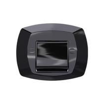 Acabamento Válvula Descarga Docol 1 1/4'' e 1 1/2'' Preto