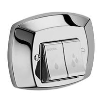 Acabamento Válvula Descarga Docol Duplo Acionamento Cromado - 00451106 Acabamento Válvula Descarga Docol Duplo Acionamento Cromado - 00451106