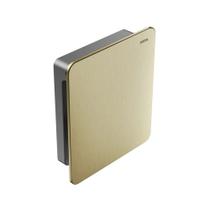 Acabamento Válvula Descarga Docol Flat 931772 Ouro Escovado