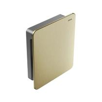 Acabamento Válvula Descarga Docol Flat 931772 Ouro Escovado