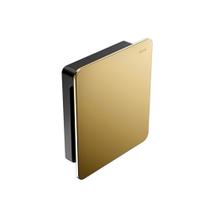 Acabamento Válvula Descarga Docol Flat Ouro Polido 00931743