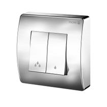 Acabamento Válvula Descarga Tigre Flux Cromado - 57808 Acabamento Válvula Descarga Tigre Flux Cromado - 57808