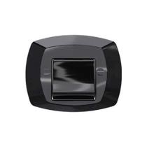 Acabamento Válvula Docol Preto - Blukit - Material Plástico e Aço Inoxidável