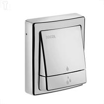 Acabamento valvula docol square salvagua cromado 00449506 Acabamento valvula docol square salvagua cromado 00449506