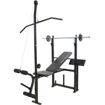 Academia Res. Mastergym Barra 1,20/4 kgs de Anilhas Poli Sports