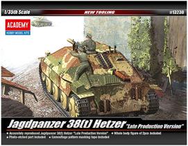 Academy Jagdpanzer 38(t) Hetzer Late Version 1/35 - Kit Militar