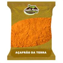 Açafrao Cúrcuma Pó 2% Curcumina Puro 1Kg - Santa Maria Alimentos Naturais