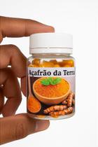 Açafrão da Terra em cápsula para desinflamar.