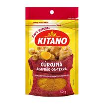 Açafrão da Terra Kitano Cúrcuma 50g - Embalagem com 24 Unidades