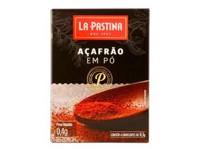 Açafrão em pó espanhol La Pastina 0,4g
