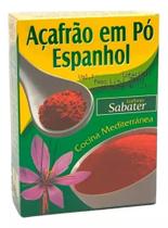 Açafrão Em Pó Espanhol Sabater Sache (6x125mg).