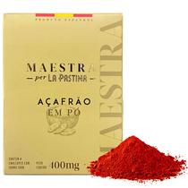Açafrão espanhol em PÓ La Pastina 0,4g Açafrão espanhol em PÓ La Pastina 0,4g