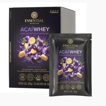 Açaí Whey Sachê Display (12 Unidades 35g) 420g Essential Açaí Whey Sachê Display (12 Unidades 35g) 420g Essential