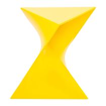 Accent End Table LeisureMod Modern Yellow para sala de estar Accent End Table LeisureMod Modern Yellow para sala de estar