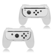 Accesorios de Agarre para Joy Con de Nintendo Switch FYOUNG (2 Pares, Color Blanco)