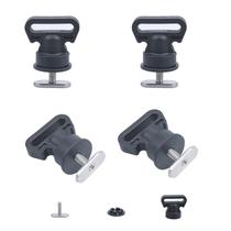 Accesorios para Kayak Thorn Soportes Verticales para Riel de Kayak x4 Negro