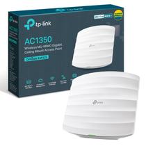 Access Point TP-Link Omada EAP225, AC1350, Dual Band (2.4GHz/5GHz), Gigabit, Montagem em Teto/Parede, MU-MIMO, Beamforming