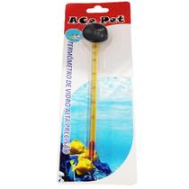 Ace Pet Termômetro de Vidro de Alta Precisão 15cm Aquários